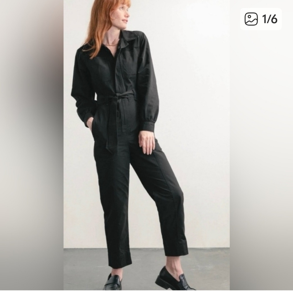 Darling‎ Black Long-Sleeve Jumpsuit